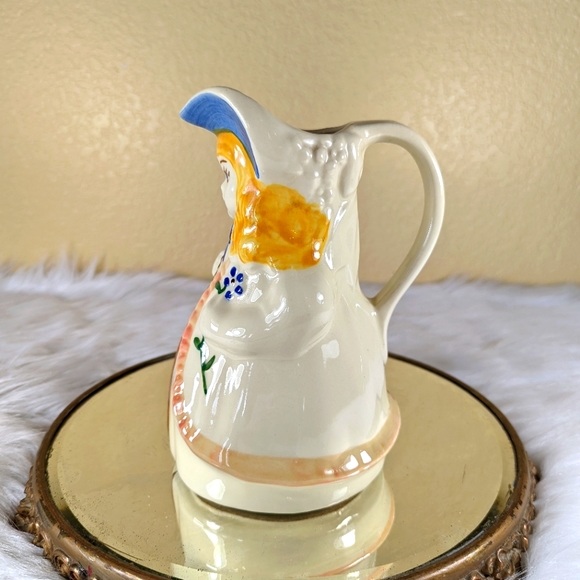 Shawnee USA Bo Peep Vintage Pottery Pitcher Cir 1940s - Picture 2 of 10